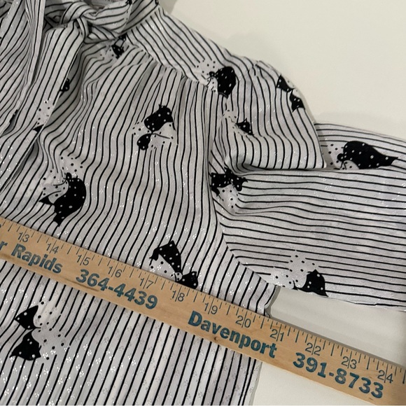 STYLE BUNDLE Women’s Vintage Bold Colorful Blazer Dress Shirt Print Red BW M L - Picture 15 of 16